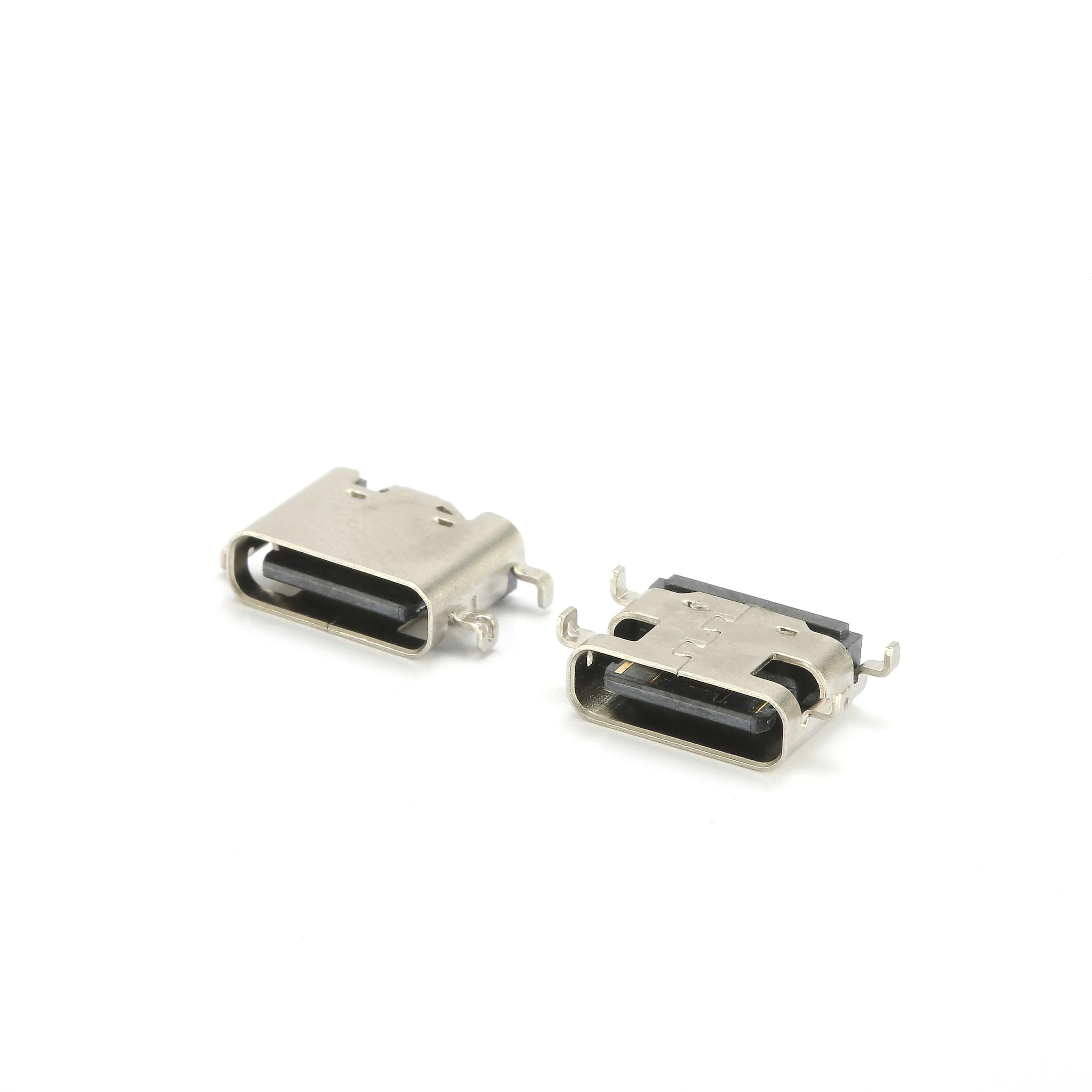 USB C hembra, 16pin, hundido 0.8; l=6.5, fila única