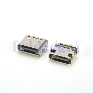 USF04-221212-023R-02 TIPO C TID USB 24 PIN COLLO HEMBRE SMT HILES DOBLES
