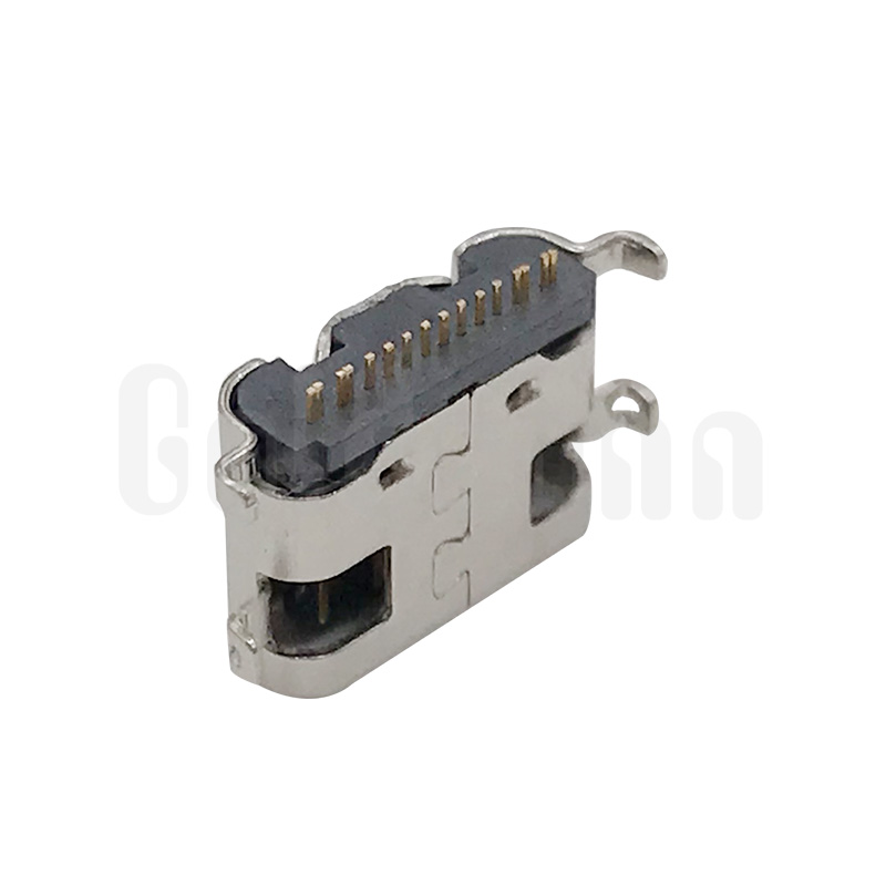 ACF002-1H1H1A103-OHR TIPO C USB 16PIN Femenina de hundimiento de una sola fila 0.8-1