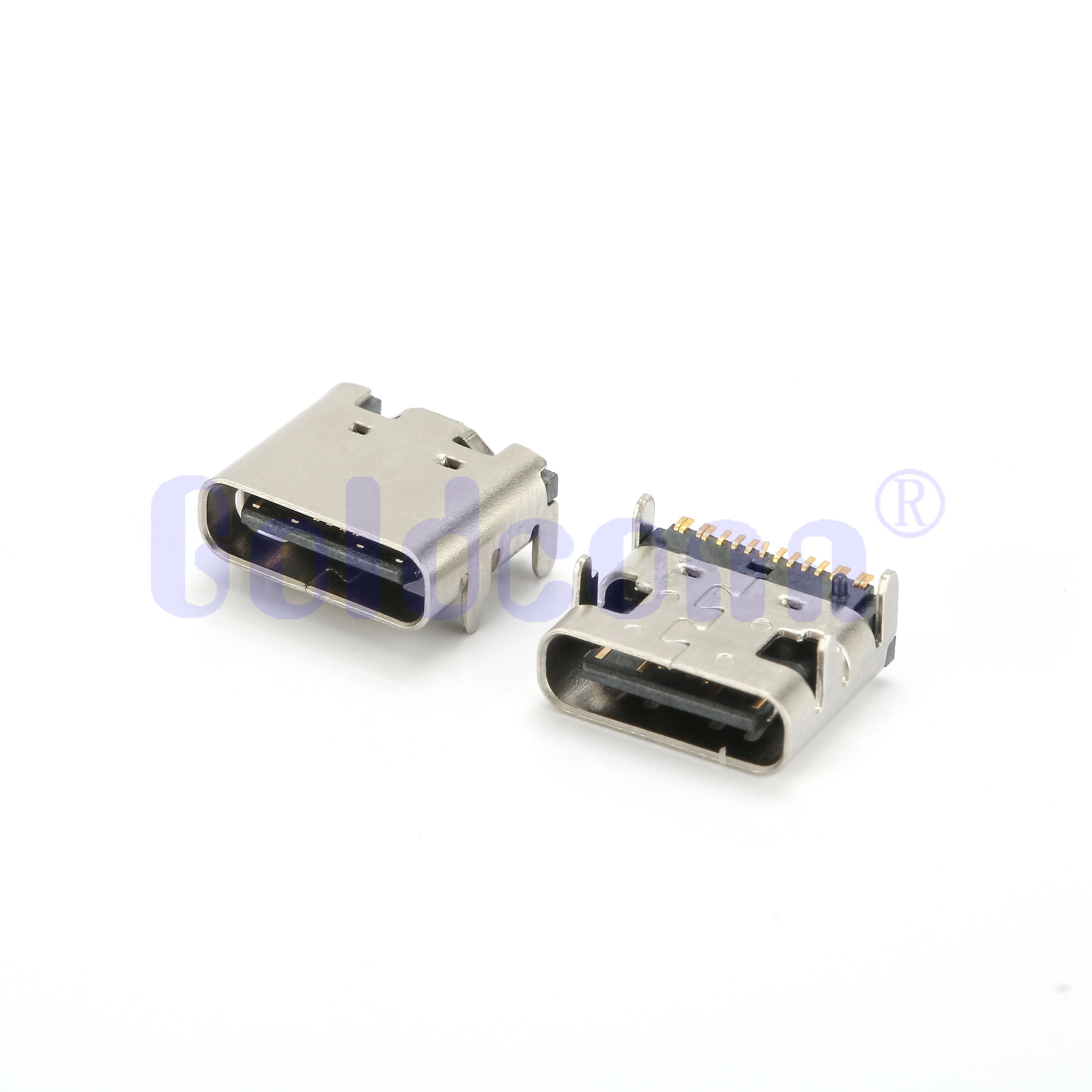 CF146-16LB12R-01 TIPO C TID USB 16 PIN MONTAJE DEL CONECTOR MUSTER